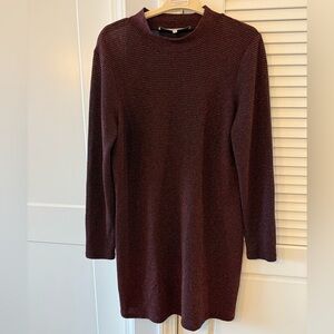 Rebecca Minkoff Deep Red Long Sleeve Dress